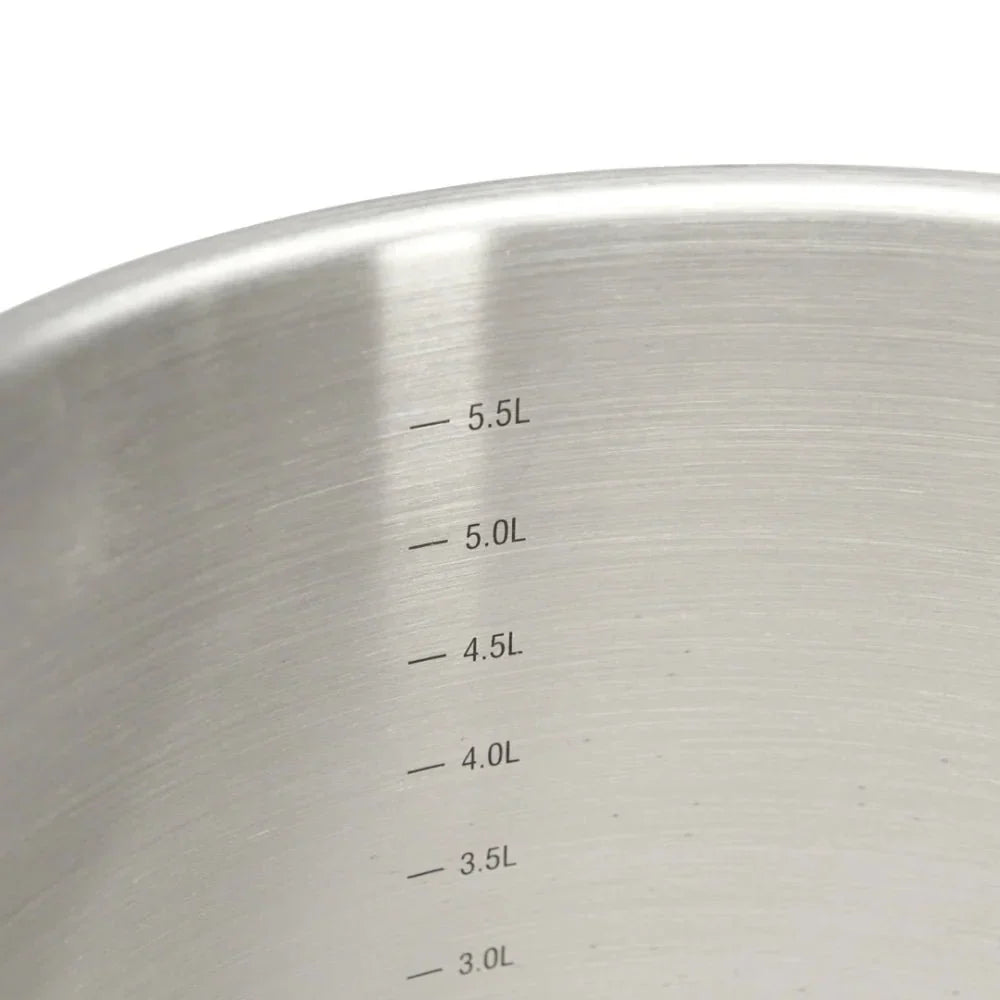de BUYER PRIM APPETIZETY Vegetable Pot - Stainless Steel - 20 cm (DB3507-20)