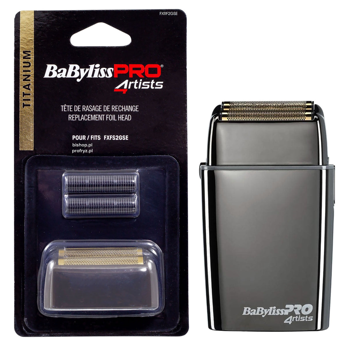 Babyliss Shaving Screen FXFS2GSE GunsteelFX, Model FXFS2GSE