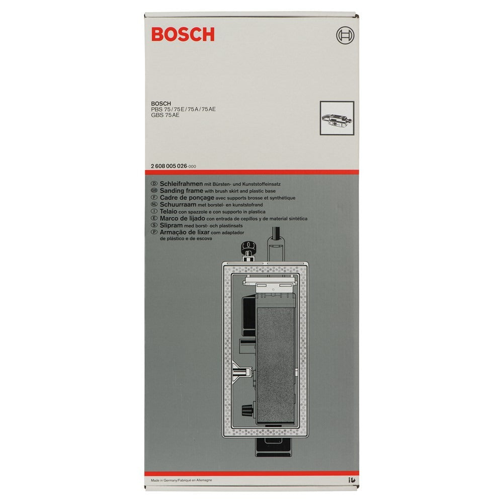 Bosch Sanding Frame for GBS 75 A, GBS 75 AE Professional, PBS 75 A, PBS 75 AE (2608005026)