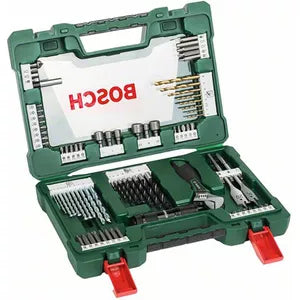 Bosch V-Line 83-Piece TiN Drill and Bit Set - 2607017309