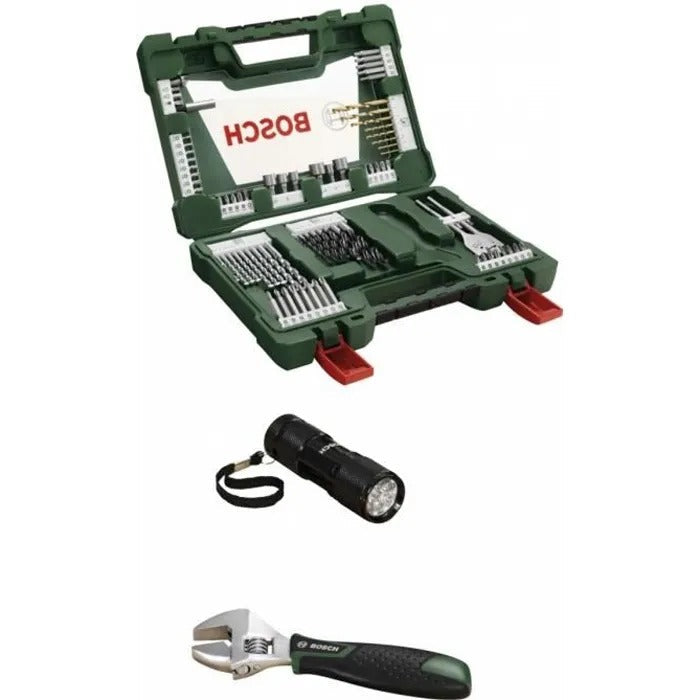 Bosch V-Line 83-Piece TiN Drill and Bit Set - 2607017309