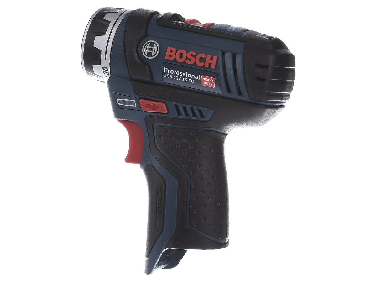 Bosch GSR 12V-15 FC Professional Cordless Drill/Driver - 2 Speeds - 10 mm - 30 Nm - Battery Not Included (06019F6004)