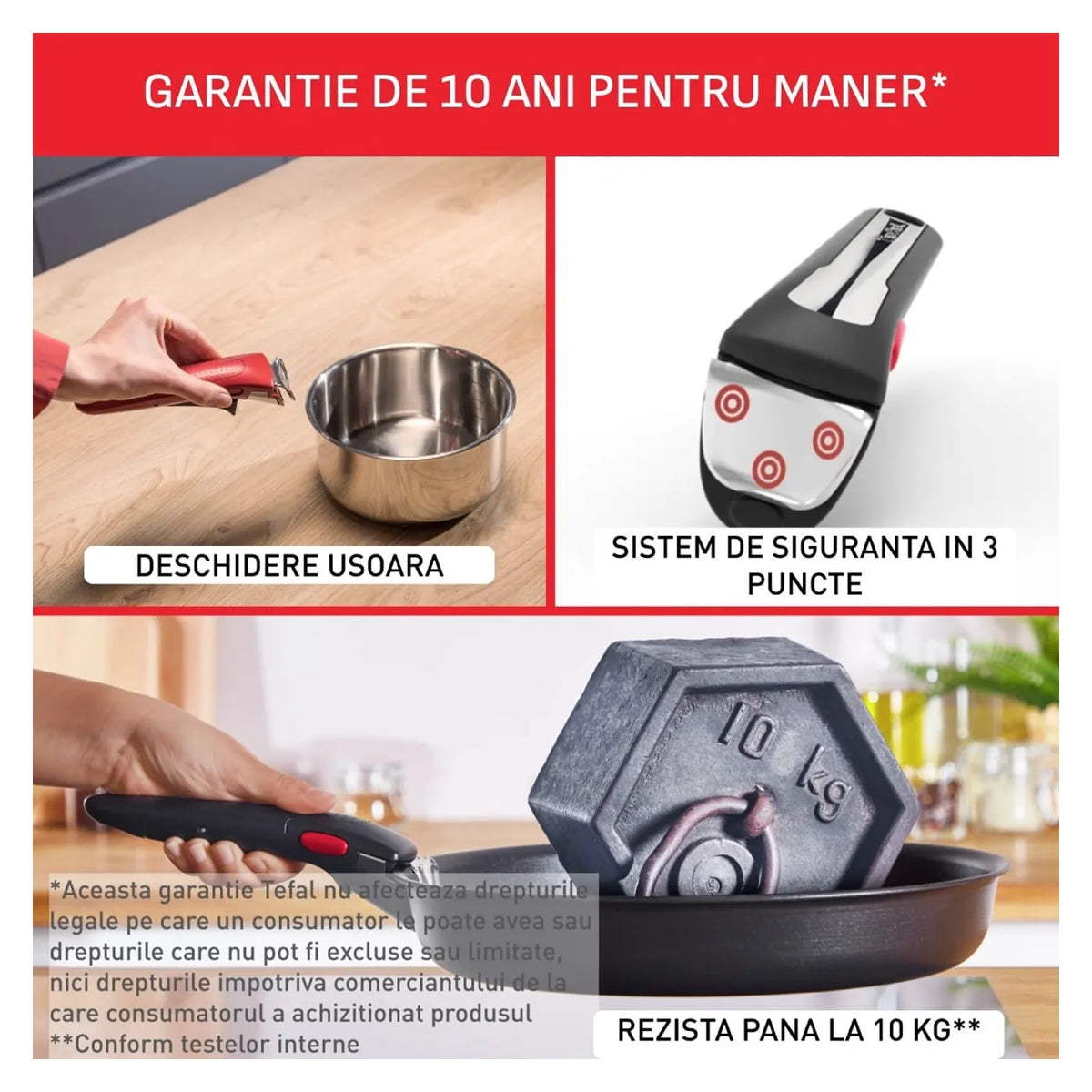 Tefal Ingenio L8964S55 4-Piece Pan Set