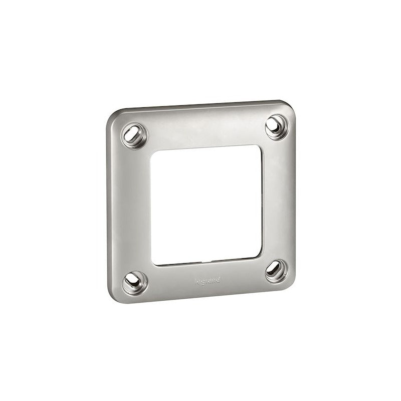 Legrand Frame 1-Gang Soliroc IP55 IK10 Grey (077851)