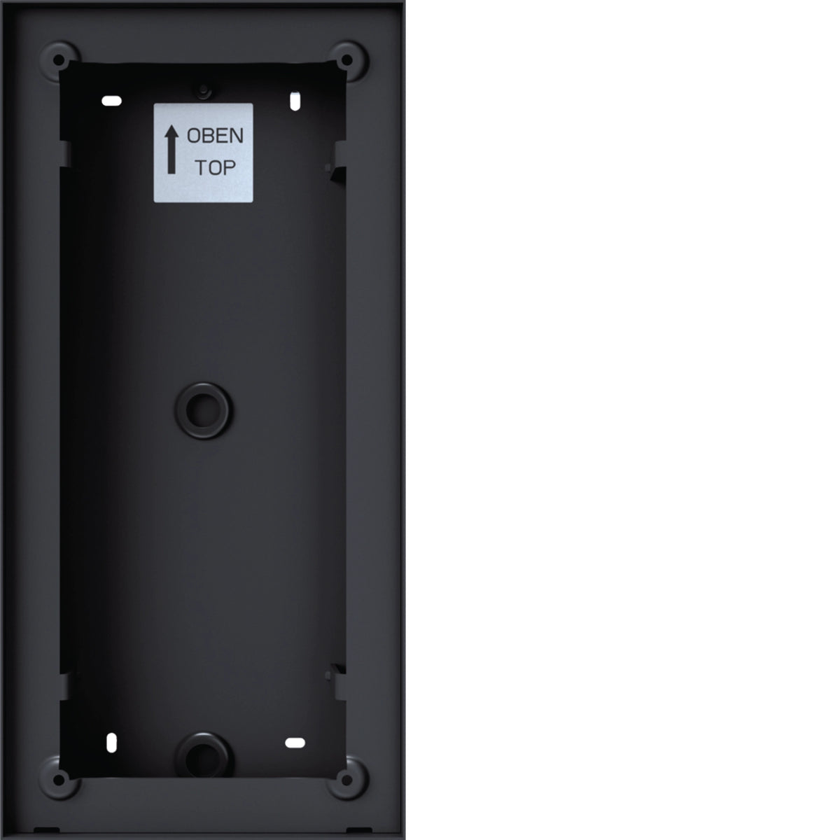 Hager HAG REW407X AP Housing for Mono Intercom 2/3/4 Buttons (REW407X)