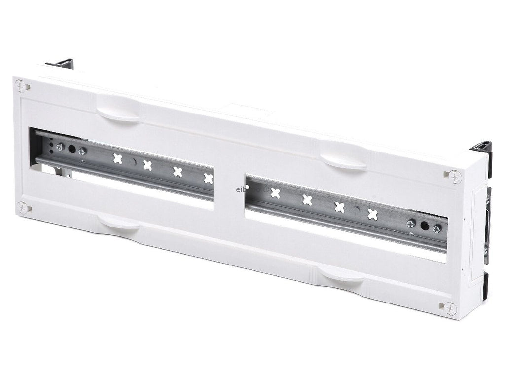 Hager UD12B1 - Module for Horizontal DIN Rail Mounting - Black/White - 500 mm x 125 mm x 150 mm
