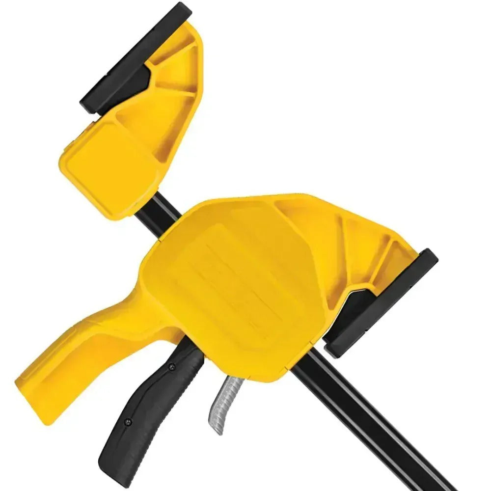 One-handed clamp, large, 300 mm (30.50 cm) (12"), 135 kg clamping force, DWHT0-83193, throat depth dimensions (DWHT0-83193)