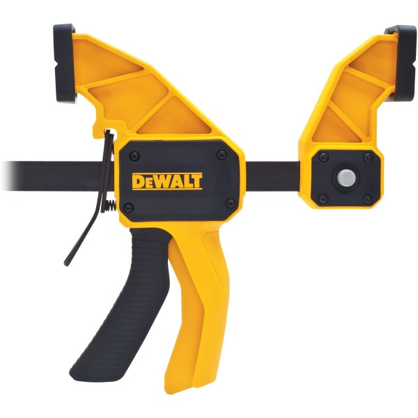 One-handed clamp, large, 300 mm (30.50 cm) (12"), 135 kg clamping force, DWHT0-83193, throat depth dimensions (DWHT0-83193)