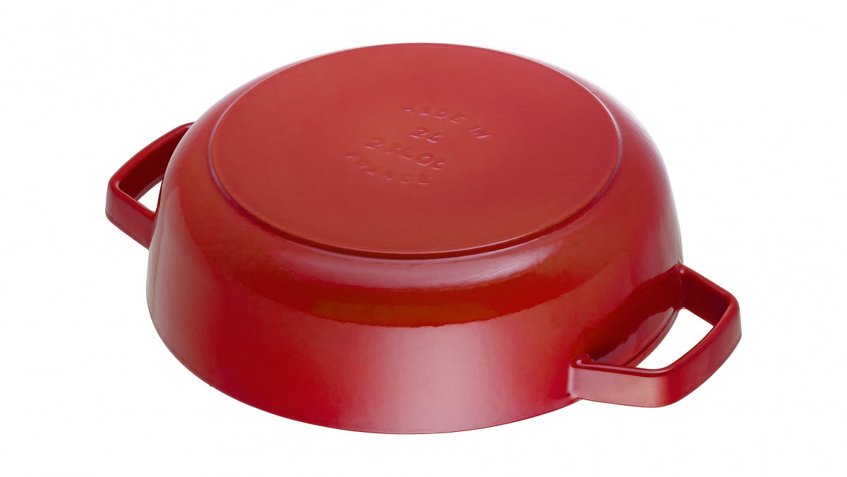 Staub Cast Iron Roaster with Chistera Droplet Lid Structure - Model 40511-474-0