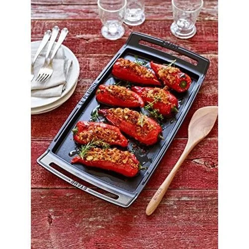 Staub Rectangular Cast Iron Griddle Pan Black (40509-340-0)