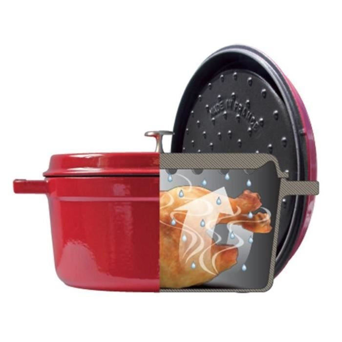Staub Cocotte - Single Pan - Blue - Cast Iron - 5.4 L - 31 cm (40510-289-0)