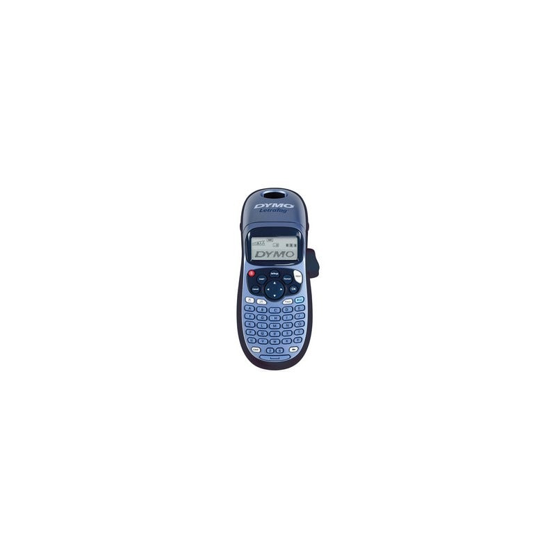 DYMO LetraTag PLUS Handheld Label Maker, Includes 1 White Paper Tape & 1 Transparent Plastic Tape, Model S0901180
