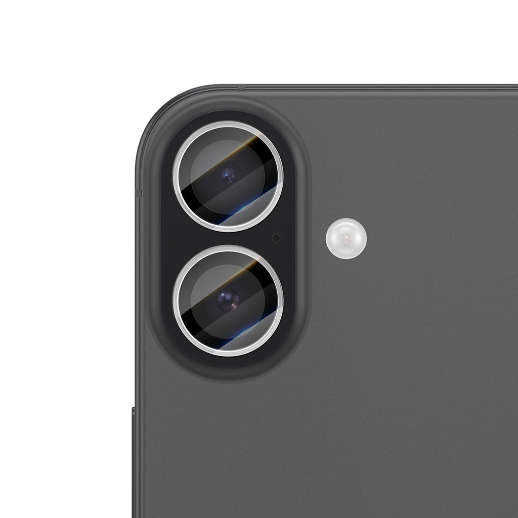 FG MG Pack of 2 Lens Protectors for iPhone 17/16/16 Plus - Transparent IPhone17/IPhone16/IPhone16