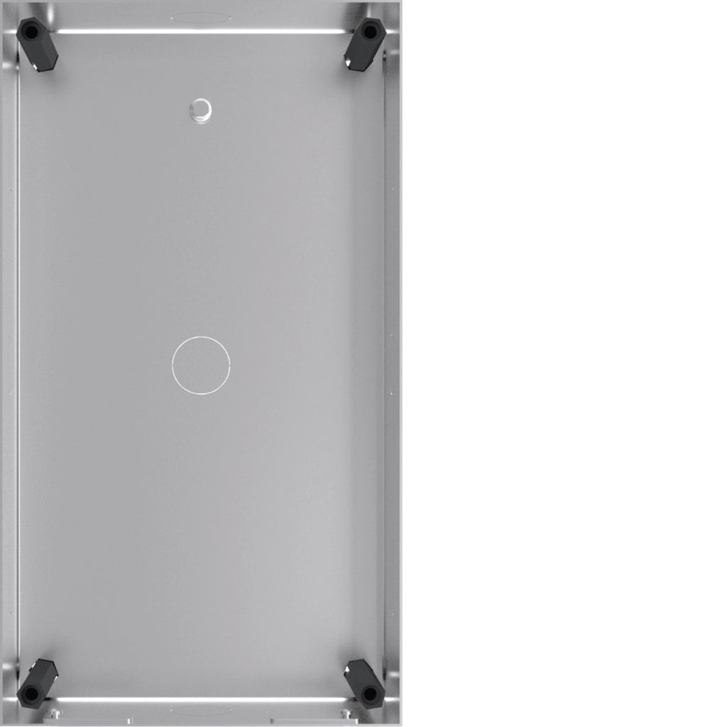 Hager HAG REW306X - Flush-Mounted Housing for Mono Intercom with 1 Button (REW306X)