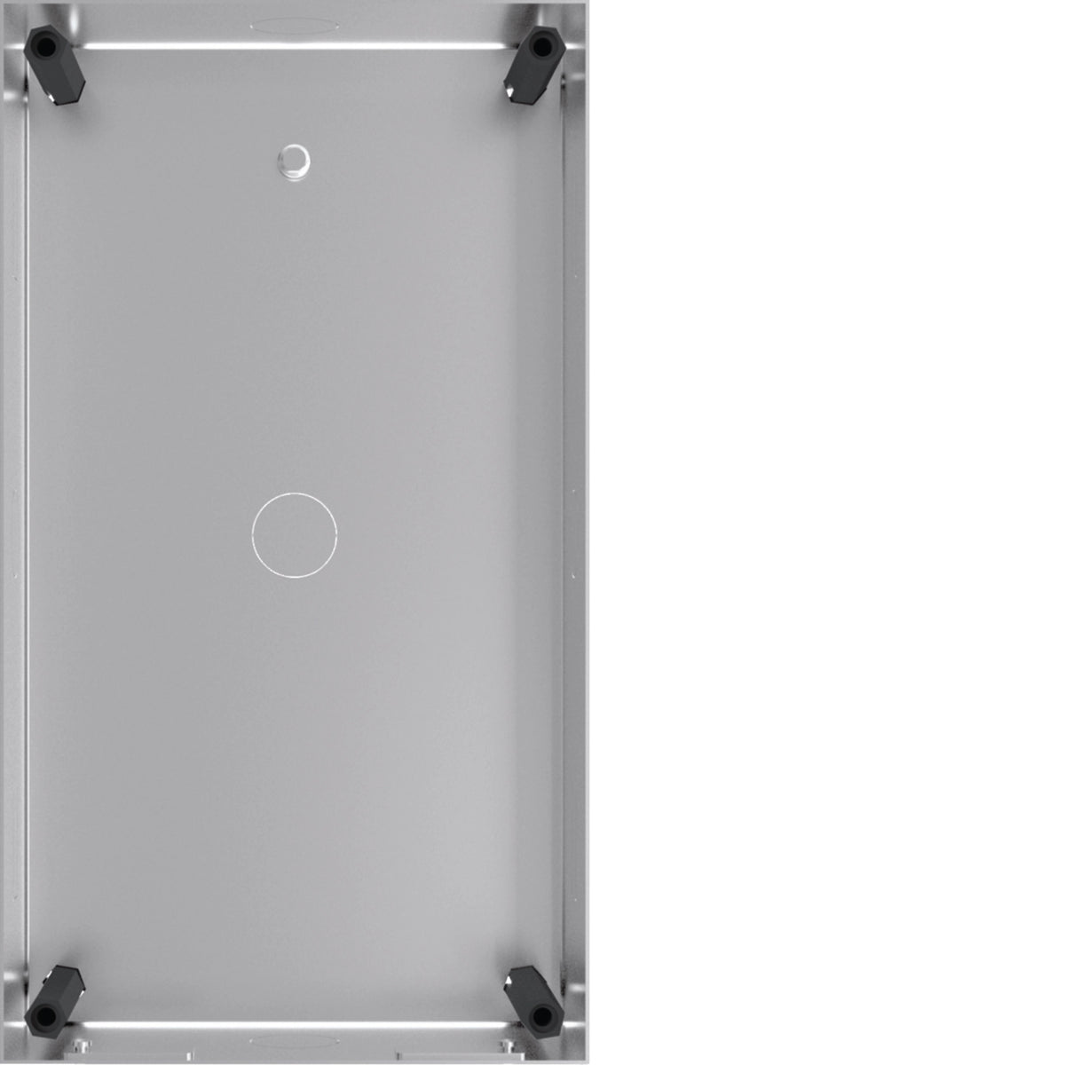 Hager HAG REW306X - Flush-Mounted Housing for Mono Intercom with 1 Button (REW306X)