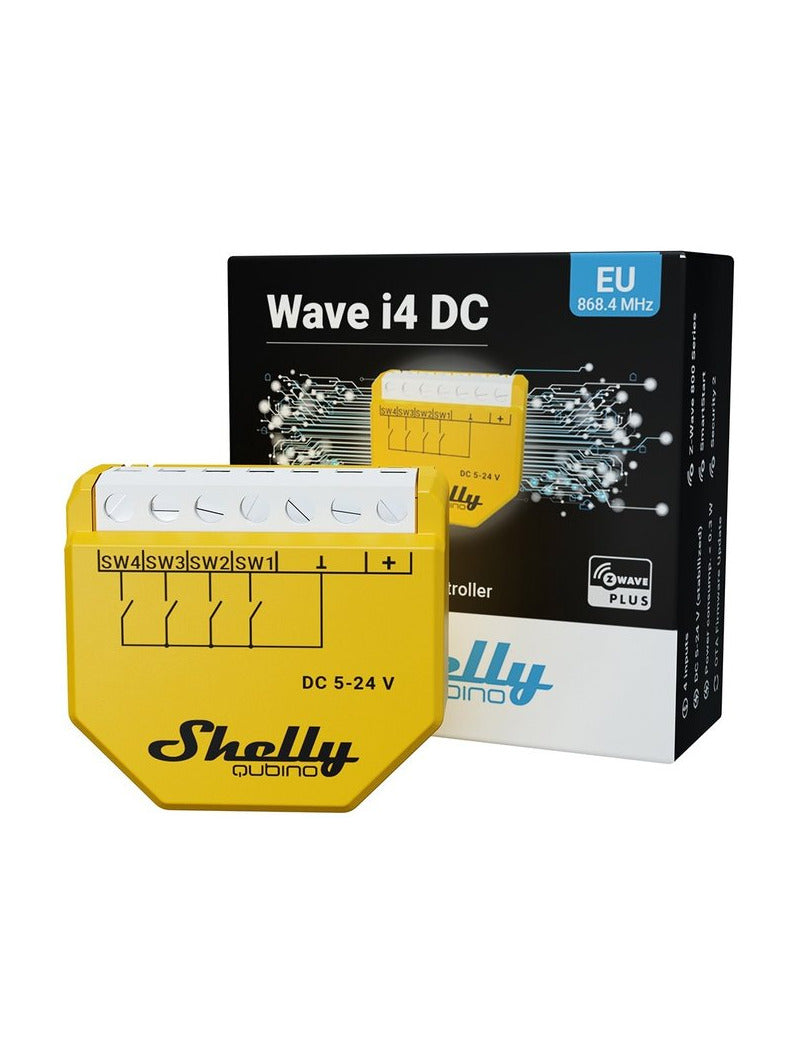 Shelly Unterputz Wave i4 LR - Z-Wave Controller (Shelly_W_i4_LR)