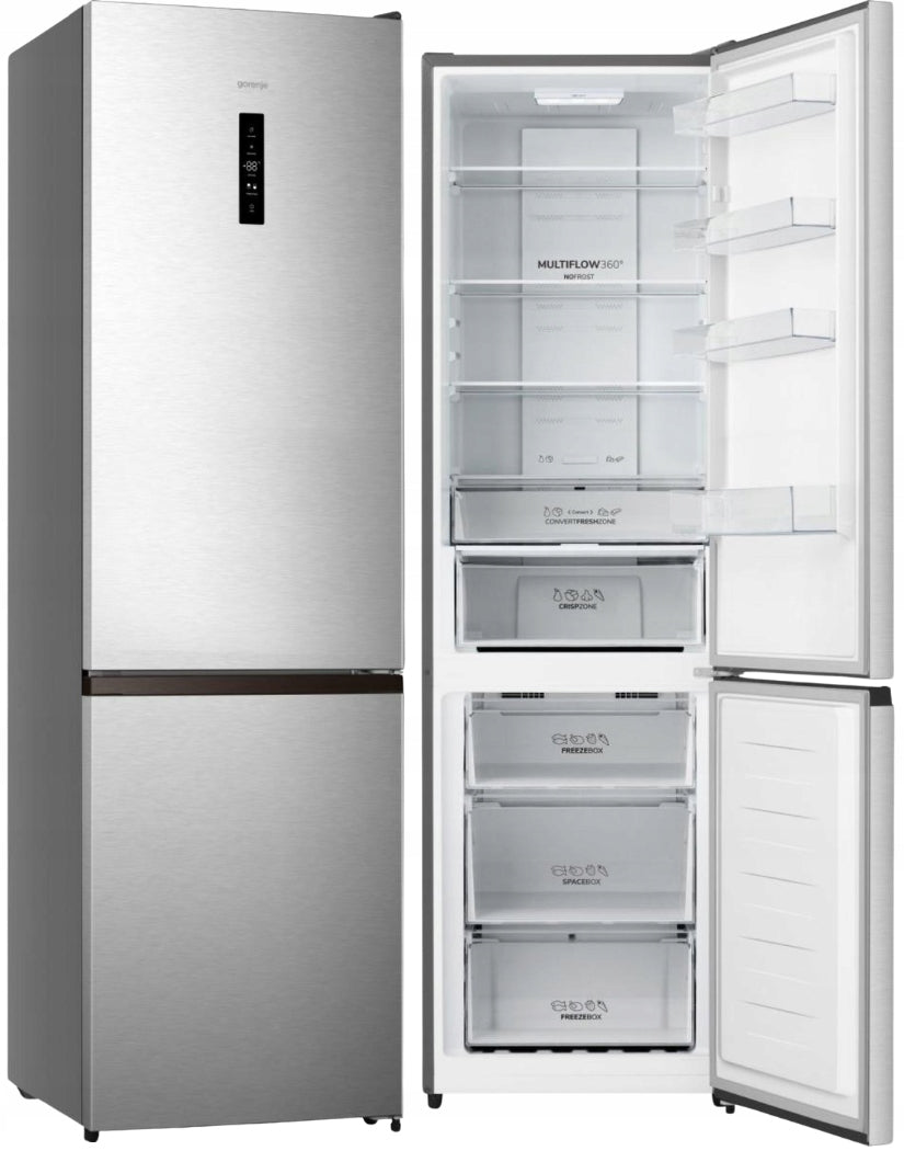 Gorenje Fridge-Freezer NRK620DAXL4 - Freestanding - Black