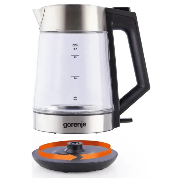 Gorenje Electric Kettle 360° Rotational Base K17OGS