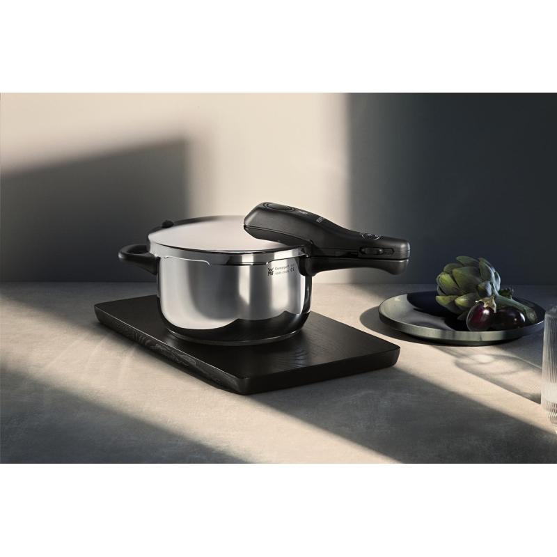 WMF Perfect 07.9183.9990 - 6.5 l - Ceramic - Gas - Halogen - Induction - Sealed plate - Stainless steel - 22 cm - Stainless steel - 70 kPa (791839990)
