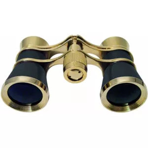 BRAUN Opera Binoculars 3x25 - Roof Prism - Black, Gold (20112)