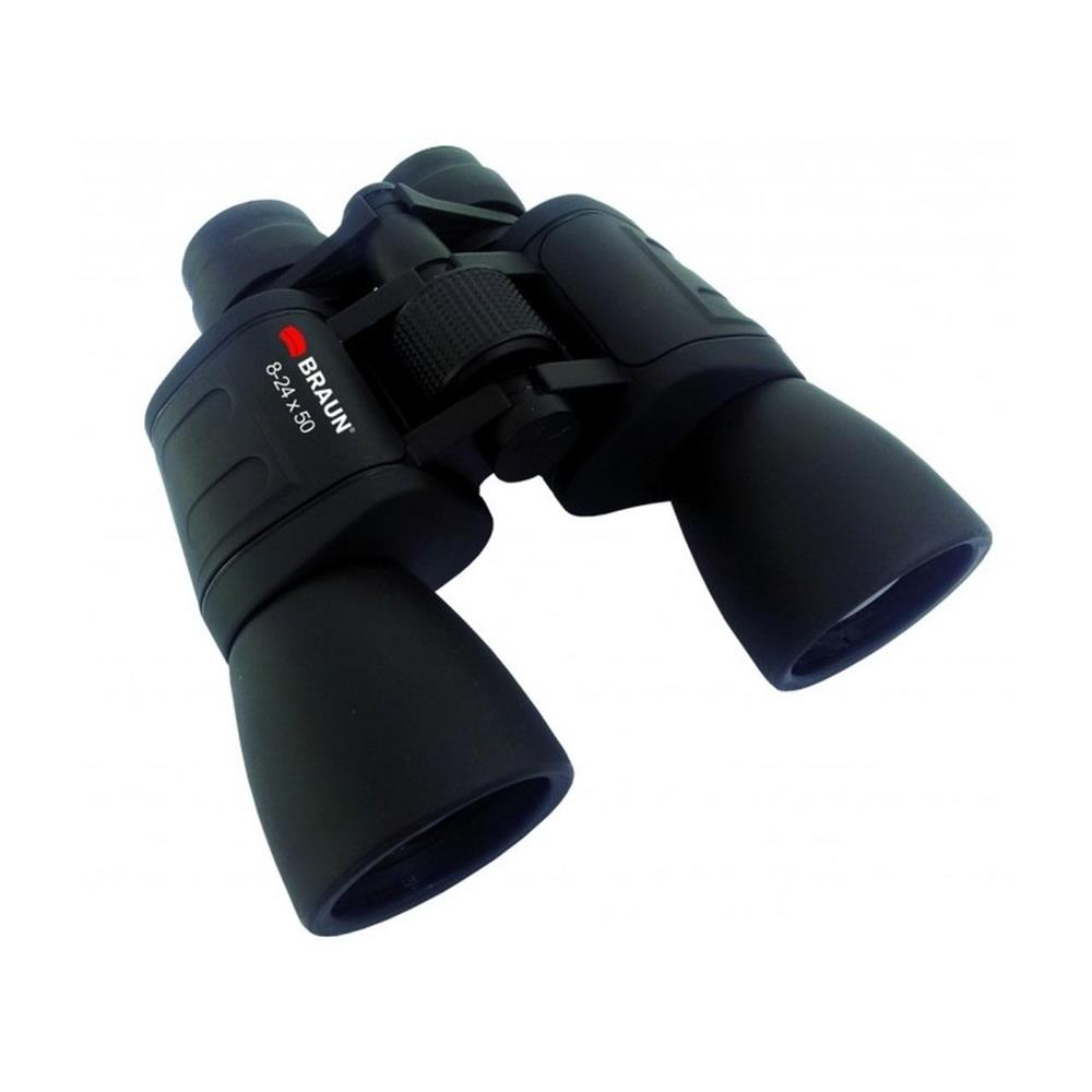 Braun Binoculars 8-24x50 Porro Prism Black bra8-24x50
