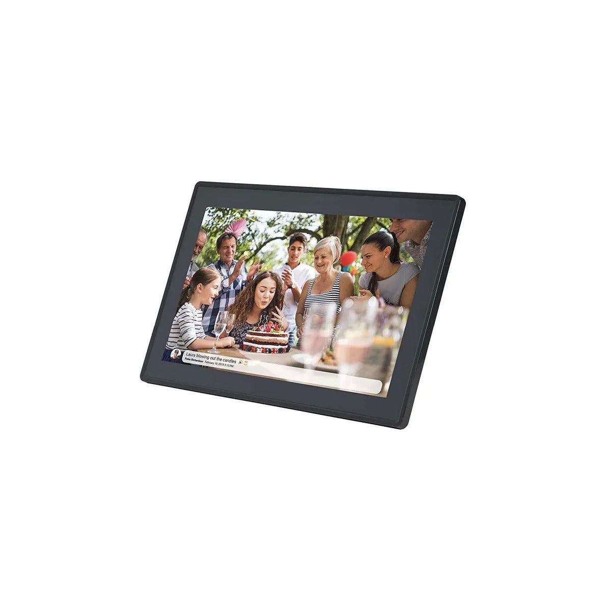 Braun DigiFrame 1518 WiFi Digital Picture Frame 15.6" Touchscreen Black