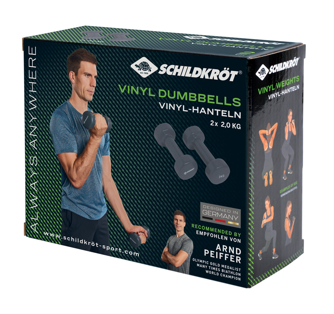 Schildkröt Fitness - Dumbbell - Fixed Weight - 2 kg - 2 Pieces