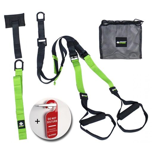 Schildkröt Fitness Sling Trainer Black-Green - Universal - 120 kg - 40 mm - 1800 mm (960026)