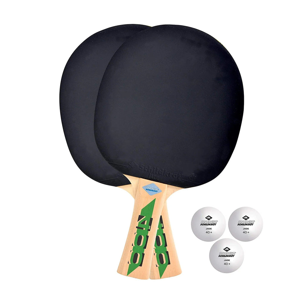 DONIC SCHILDKRÖT Table Tennis Set "Fetzner 400 FSC" 2 Rackets (788468)