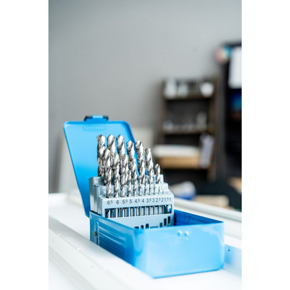 HAZET 2128N-1 HSS Spiral Drill Set 25-piece DIN 338 1 Set (2128N-1)
