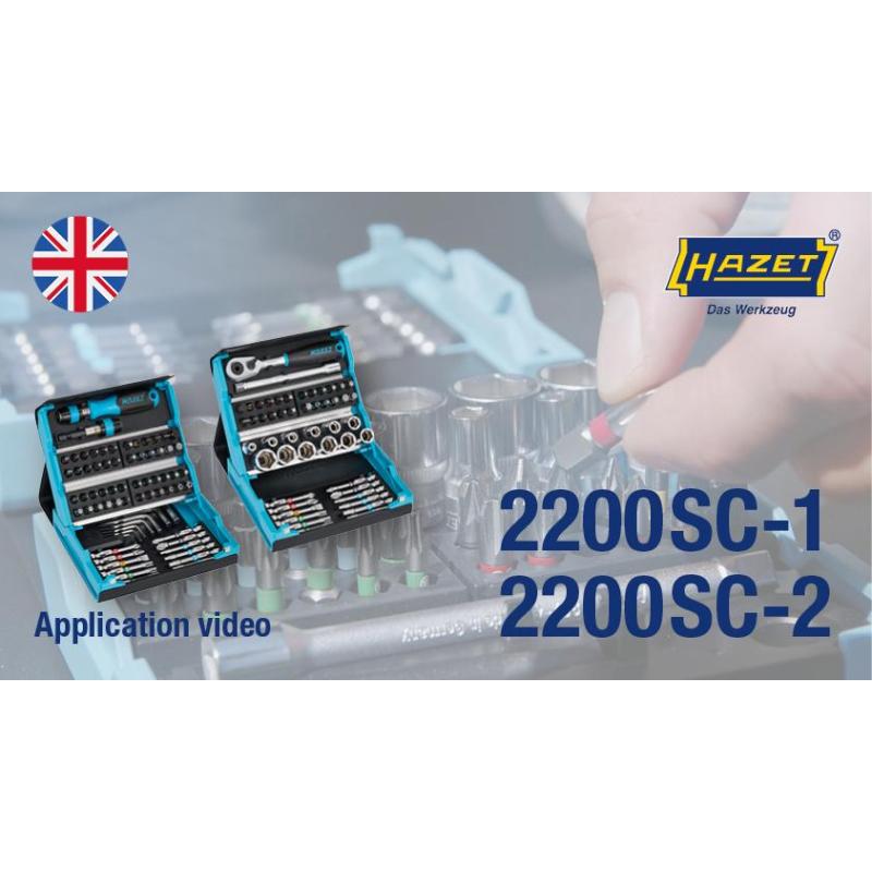 HAZET SmartCase Bit Set SC-2 (2200SC-2)