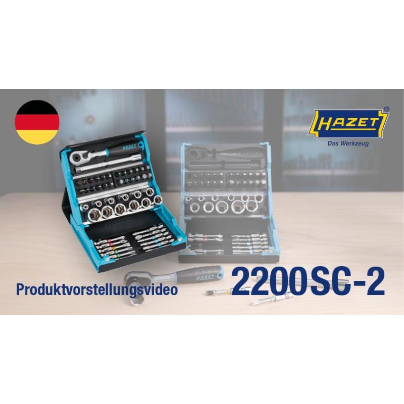 HAZET SmartCase Bit Set SC-2 (2200SC-2)