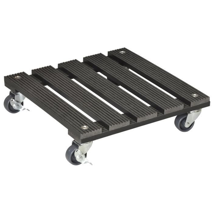 WAGNER Multi Roller WPC Anthracite - 80 kg Capacity - Square