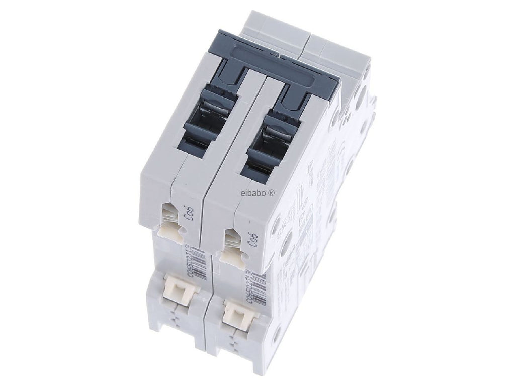 Siemens Sentron Circuit Breaker - 1+N - 6A Curve C - 230V AC - 10kA Breaking Capacity (5SY45067)
