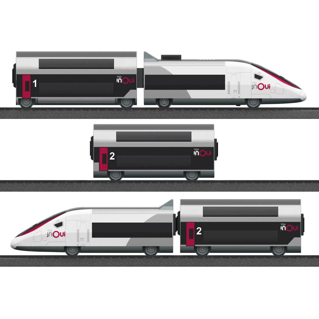 Märklin TGV Duplex Railway Model HO (1:87) Plastic 5 Pieces