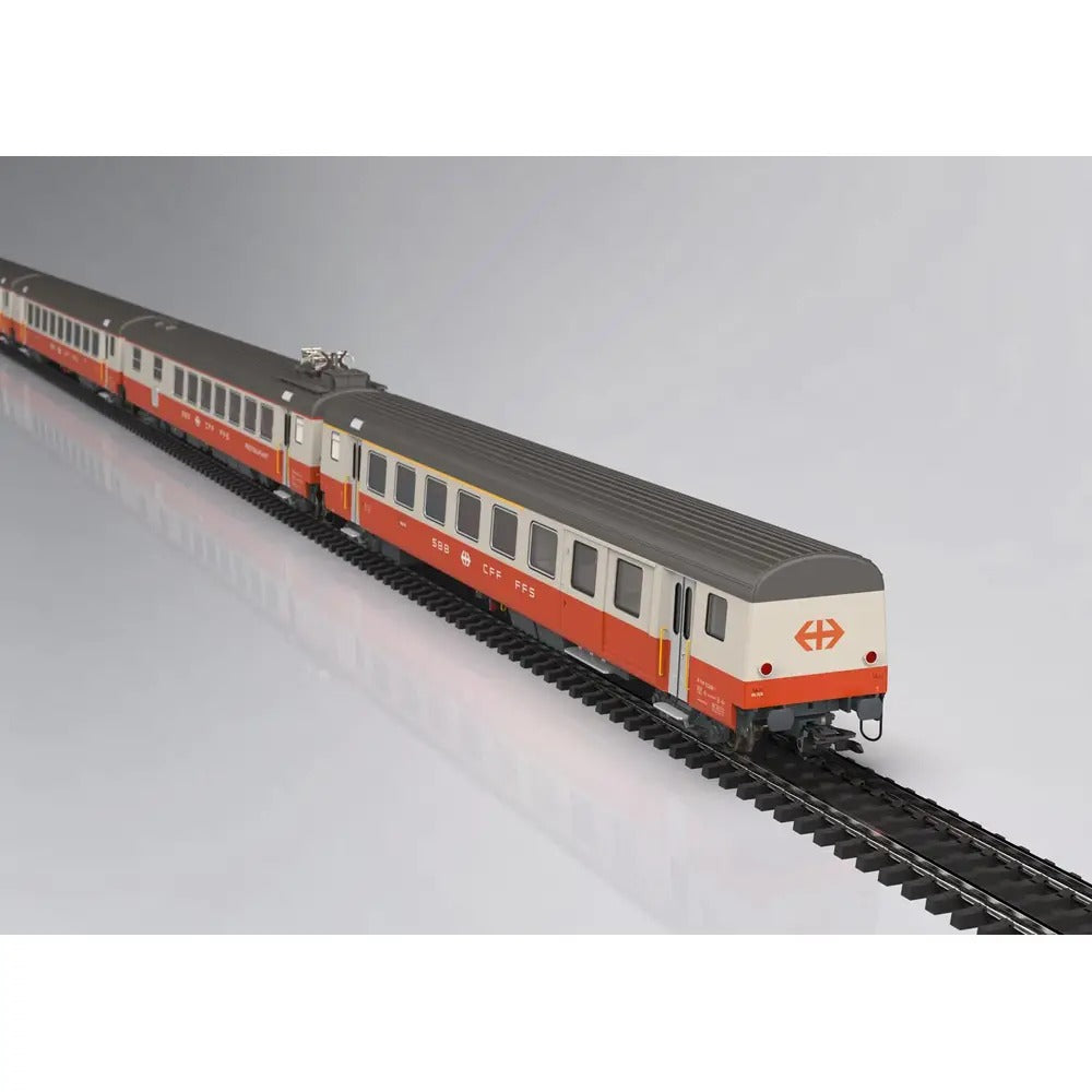 Märklin 42190 H0 4-Piece Swiss Express Passenger Car Set (42190)