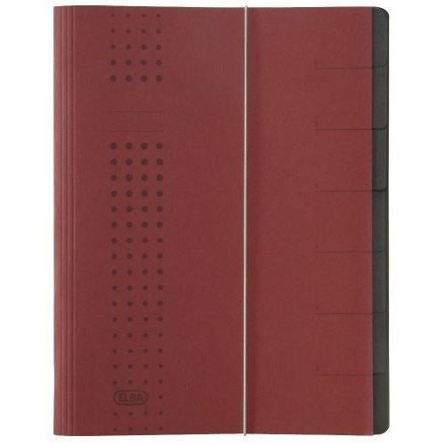 Elba File Folder Chic - Bordeaux - Cardboard - A4 42495BX