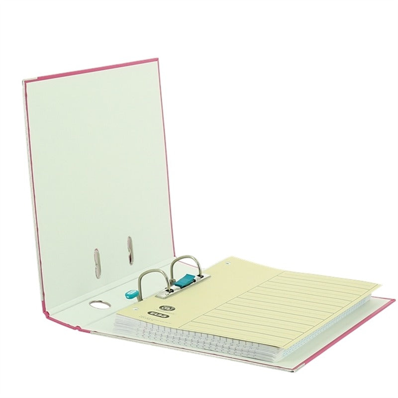 ELBA Smart Pro Binder 50 mm Pink DIN A4 with Clear Pocket - 1 Piece (100025940)