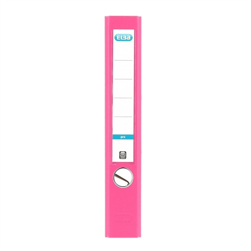 ELBA Smart Pro Binder 50 mm Pink DIN A4 with Clear Pocket - 1 Piece (100025940)