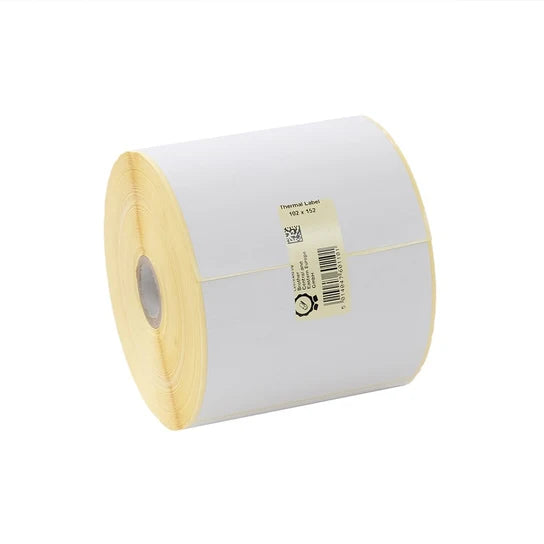 Brother Single Label Roll, White, 102x152mm, 1200 pcs/roll (LDE2L152102200G)