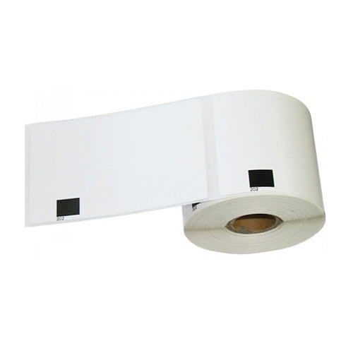 Brother Single Label Roll, White, 102x152mm, 1200 pcs/roll (LDE2L152102200G)