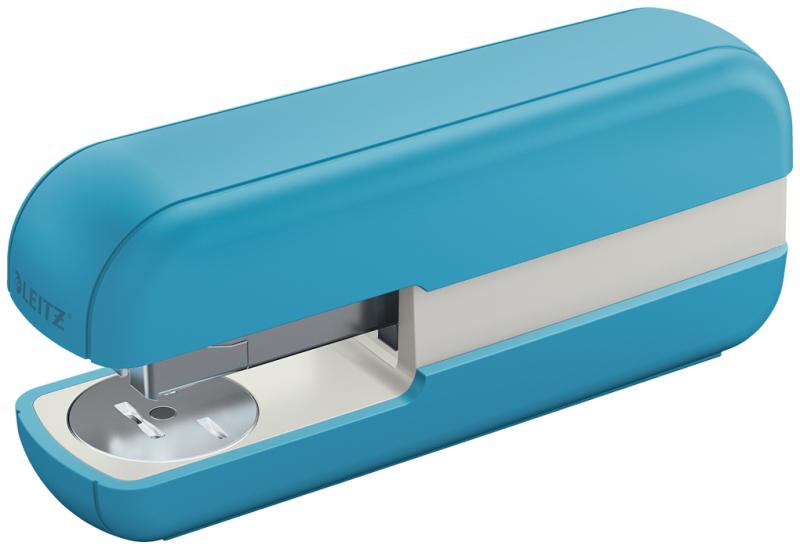Leitz Stapler for 30 Sheets - Blue - Standard Clinch - Metal - Plastic - 80 g/m² (55670061) 100x 140x