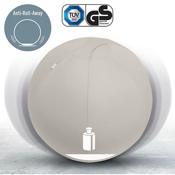 Leitz Ergo - Grey - Fabric Cover - Indoor Use - 750 mm x 750 mm x 750 mm (65430085)