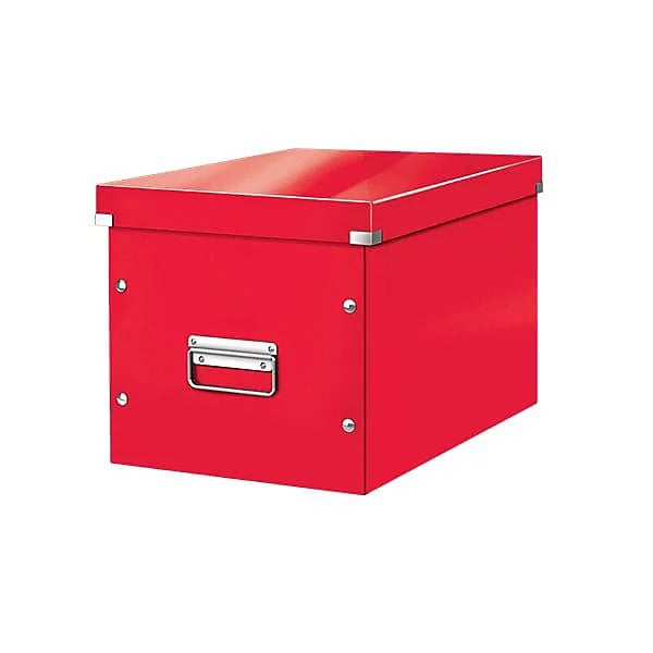 Leitz Click & Store WOW Storage Box - Rectangular Polypropylene (PP) Red (61080026)
