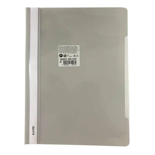 LEITZ Standard Fastener Folder, DIN A4, Grey, 25 Pieces (4191-00-85)