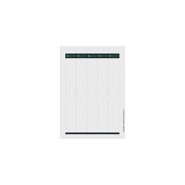 LEITZ Spine Label for Hanging Files - 34 x 279 mm - Grey - for LEITZ 1822 (6099-00-85)