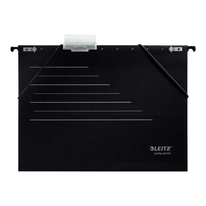 LEITZ ALPHA Active hanging file, A4, open on the side, black - for the market: D - L - A - CH - 5