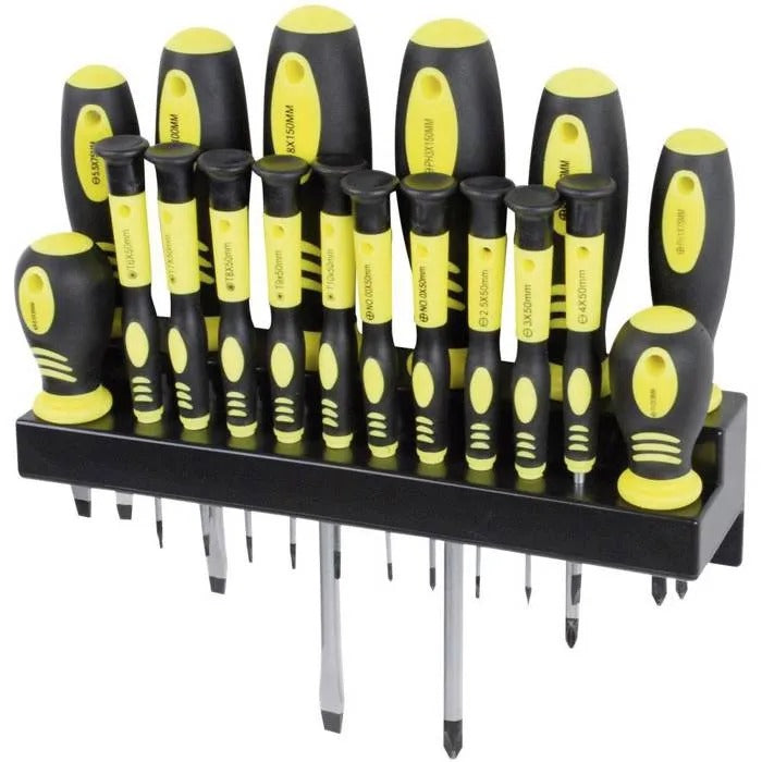 MANNESMANN Screwdriver Set - 18-piece - M11410
