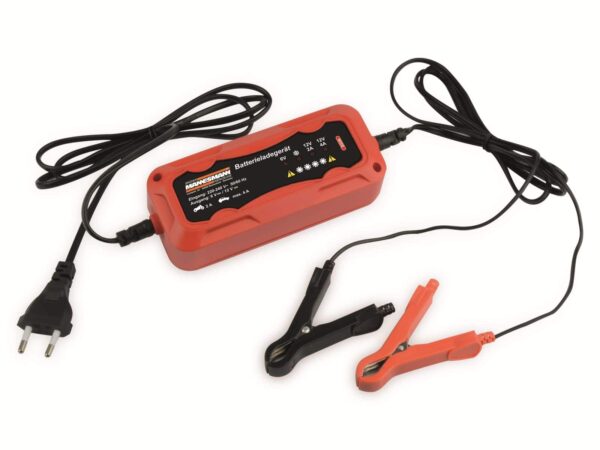 BRÜDER MANNESMANN ADAC Car Battery Charger 4A 6/12V M12716