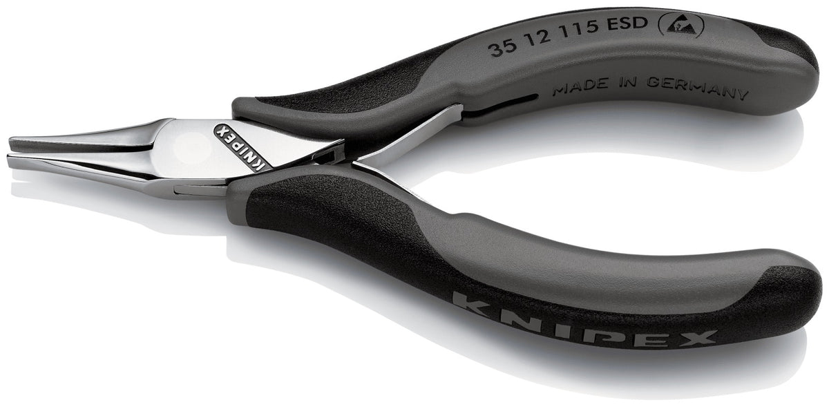 Knipex ESD Flat-Nose Pliers Straight 115 mm 35 12 115